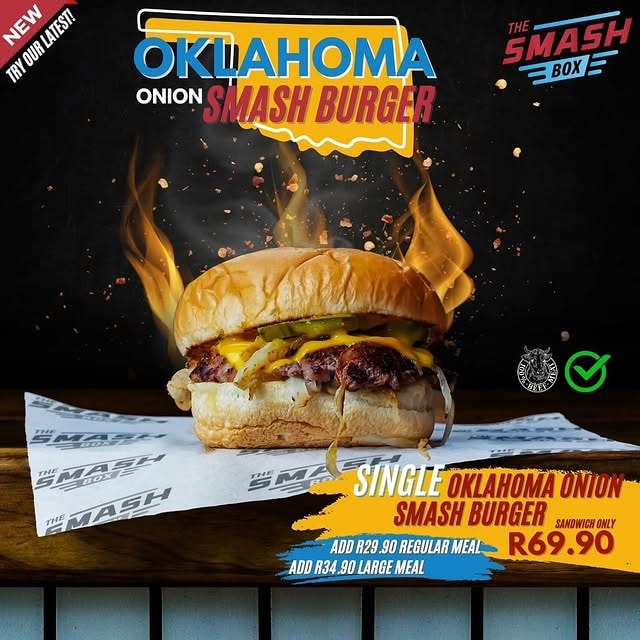 Oklahoma Onion Smash Burger